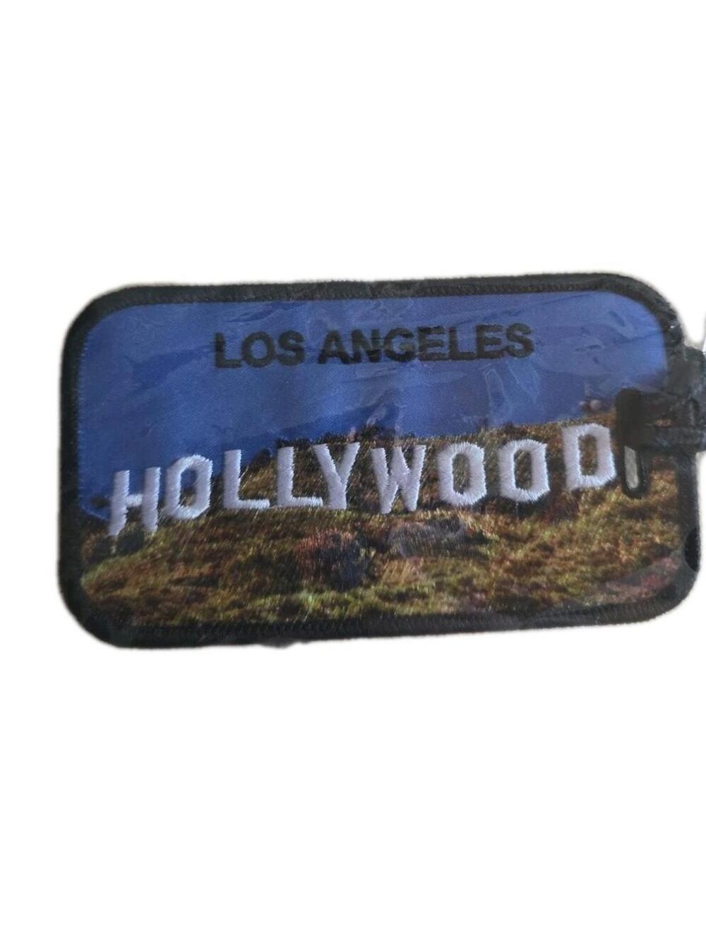 Luggage Tag Identification Label Suitcase Backpack ID Hollywood Los Angeles New